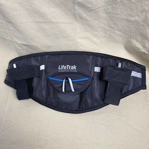 Lifetrak Hydration Belt w/ Secure Storage and water bottle storage